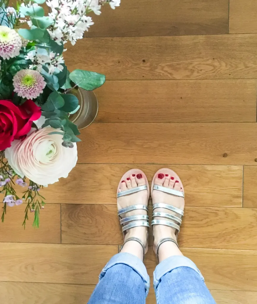 Sandales Edith (Argent)